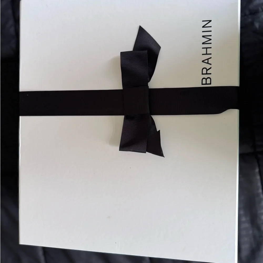 Brahmin Charcoal Priscilla satchel - Picture 7 of 7